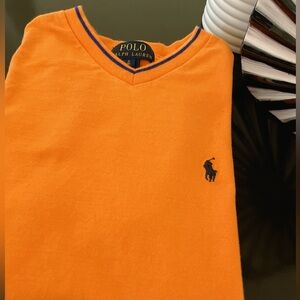 Boys Polo Ralph Lauren V-Neck T-Shirt